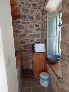 Ванная комната в Casa Mar on Kantouni Beach