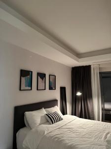 Postel nebo postele na pokoji v ubytování Casa Istanbul Maslak