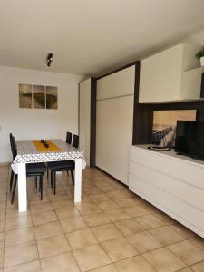 Kuchyň nebo kuchyňský kout v ubytování Vacances relax à Bredene