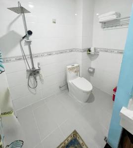 Koupelna v ubytování Bunny - Valentine Hotel - Bui Vien Street