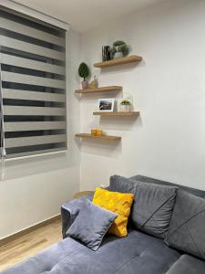 Predel za sedenje v nastanitvi Apartman Lux-besplatno korišćenje zasebne garaže
