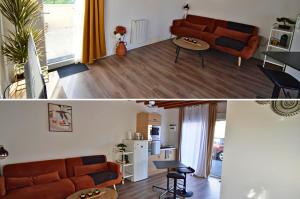 O zonă de relaxare la STNAHOME 60110 Perle d'Amblainville