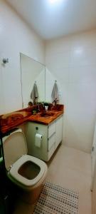 Kylpyhuone majoituspaikassa Pousada da Drica