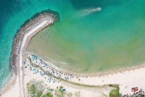Uma vista aérea de Family Villa in Sea Links Beach City Mũi Né
