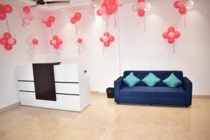 Posezení v ubytování Qotel Hotel Signature BNB-Ashok Vihar