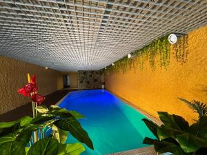 Bazén v ubytování SPA&Hotel MŪSA PARADISE nebo v jeho okolí