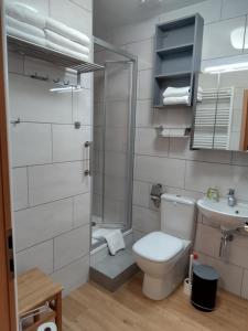 Koupelna v ubytování Ferienwohnung Mülli + 32 fotografií