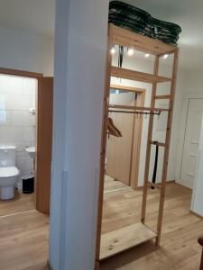 Koupelna v ubytování Ferienwohnung Mülli