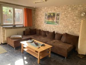 Posezení v ubytování Ferienwohnung Mira