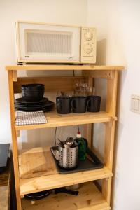 Kuchyňa alebo kuchynka v ubytovaní Apartamenty i pokoje gościnne Wajdówka