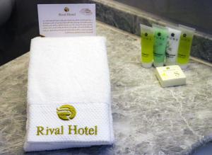 Certifikát, hodnocení, plakát nebo jiný dokument vystavený v ubytování Rival Hotel Amman