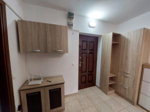 Kuchyň nebo kuchyňský kout v ubytování Zamca residence Suceava