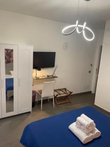 Posteľ alebo postele v izbe v ubytovaní Stella Rooms