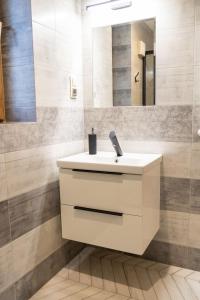 Kúpeľňa v ubytovaní Apartamenty i pokoje gościnne Wajdówka
