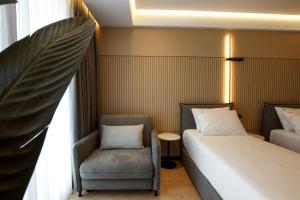Posezení v ubytování Caramel Boutique Hotel