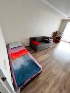 Postel nebo postele na pokoji v ubytování Eco Apartments Melnyka10