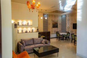 Posezení v ubytování Giannis Hotel