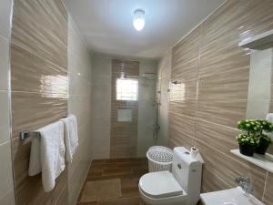 Koupelna v ubytování Santiago City Center Huge nice Apartment to stay rooftop to enjoy the city view