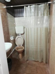 Vannituba majutusasutuses Blue Carpet Rooms