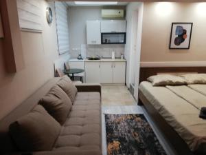 Istumisnurk majutusasutuses Blue Carpet Rooms