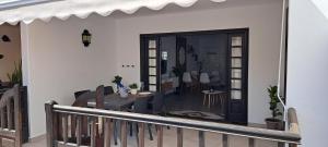 Balkón nebo terasa v ubytování Casa jablillo 2