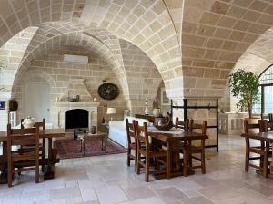 Χώρος καθιστικού στο Masseria La Camardia