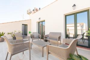 A balcony or terrace at Casa Tai