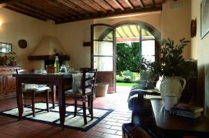 Posezení v ubytování Agriturismo La Burraia vicino a San Gimignano