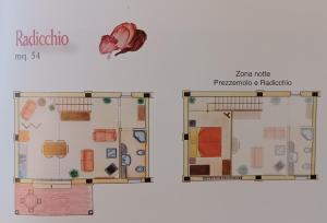 Půdorys ubytování Agriturismo La Burraia vicino a San Gimignano