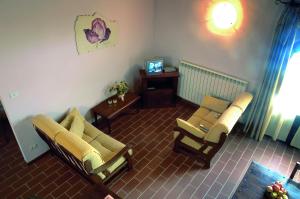 Posezení v ubytování Agriturismo La Burraia vicino a San Gimignano