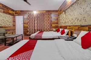 Voodi või voodid majutusasutuse Hotel Ab-i-Hayat toas