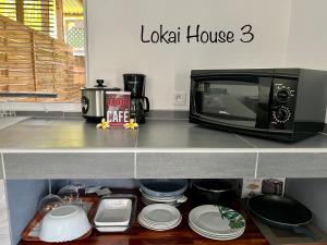 Kuchyň nebo kuchyňský kout v ubytování Lokai house