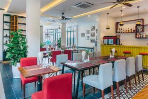Restaurace v ubytování Angkor Aurora