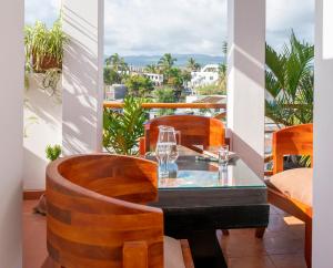 Balkón nebo terasa v ubytování EXCLUSIVE CONDO GALAPAGOS and BEYOND 1