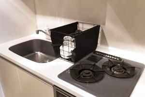Una cocina o kitchenette en SLEEPLAB THE STAY 渋谷 -睡眠特化型Hotel-