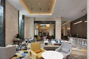Posezení v ubytování Crowne Plaza Dujiangyan by IHG