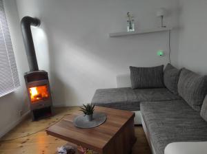 Posezení v ubytování Ferienhaus Bieberhöhe