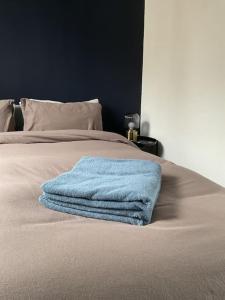מיטה או מיטות בחדר ב-Entire boutique mill cottage
