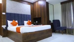 HOTEL JB'S MINERVA GRAND 객실 침대