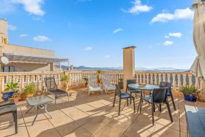 Balkón nebo terasa v ubytování Apartment in Bolnuevo