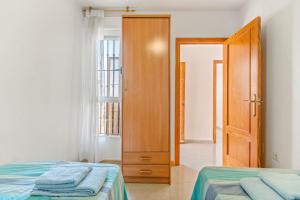 Postel nebo postele na pokoji v ubytování Apartment in Bolnuevo