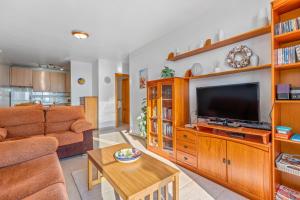 TV a/nebo společenská místnost v ubytování Apartment in Bolnuevo
