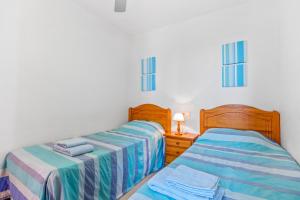 Postel nebo postele na pokoji v ubytování Apartment in Bolnuevo
