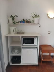 Kuchyň nebo kuchyňský kout v ubytování Artists house
