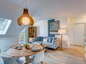 Posezení v ubytování Apartment "Zauberblick"