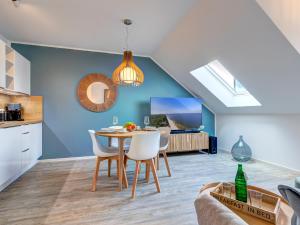 Kuchyň nebo kuchyňský kout v ubytování Apartment "Zauberblick"