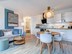 Kuchyň nebo kuchyňský kout v ubytování Apartment "Zauberblick"