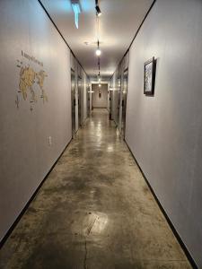 an empty hallway in an office building at Gyeongju BonghwangMansion in Gyeongju