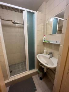 Um banheiro em Baiļi