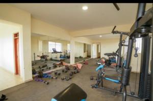 Fitnesscenter och/eller fitnessfaciliteter på Sydney Residence, Parklands, Nairobi